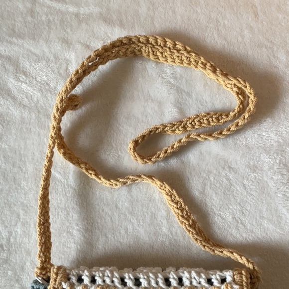 Handcrafted Crochet Crossbody Bag - Multicolor purse new - Picture 2 of 7